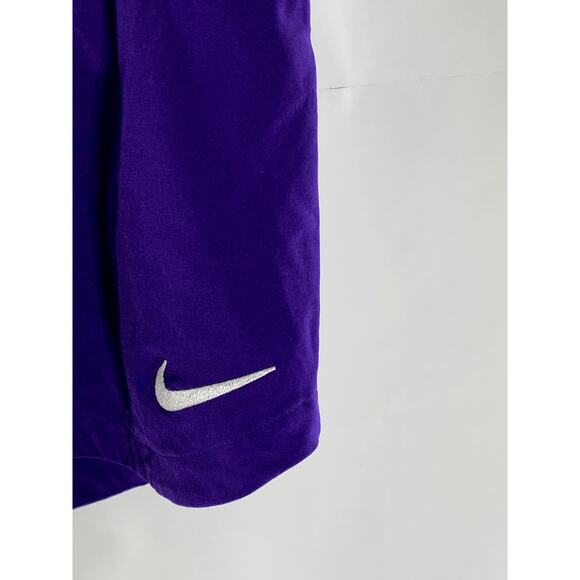 NIKE Women's Purple/White Dri-Fit Elasticized Waist Woven Venom Short SZ XS - Picture 5 of 9